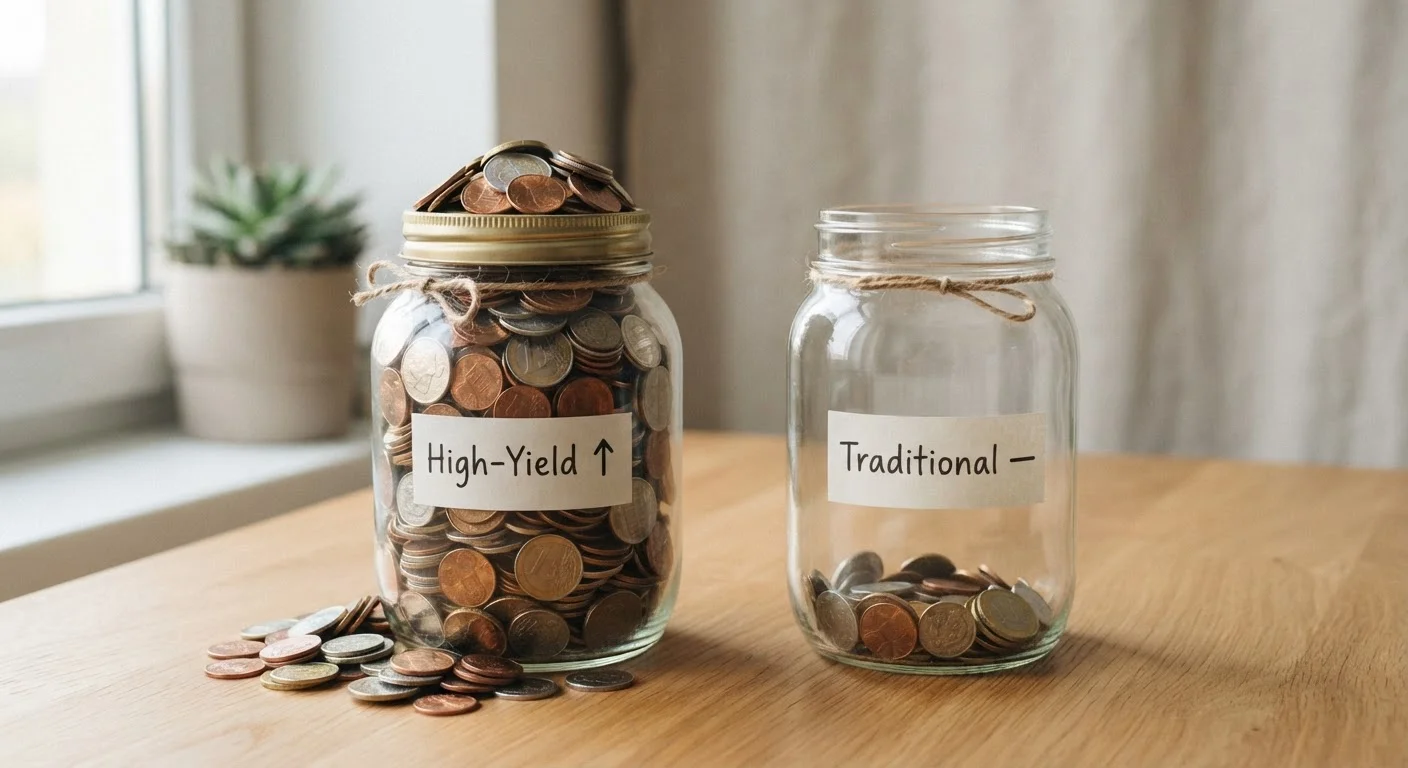 High-Yield Savings Accounts vs. Traditional Savings Accounts