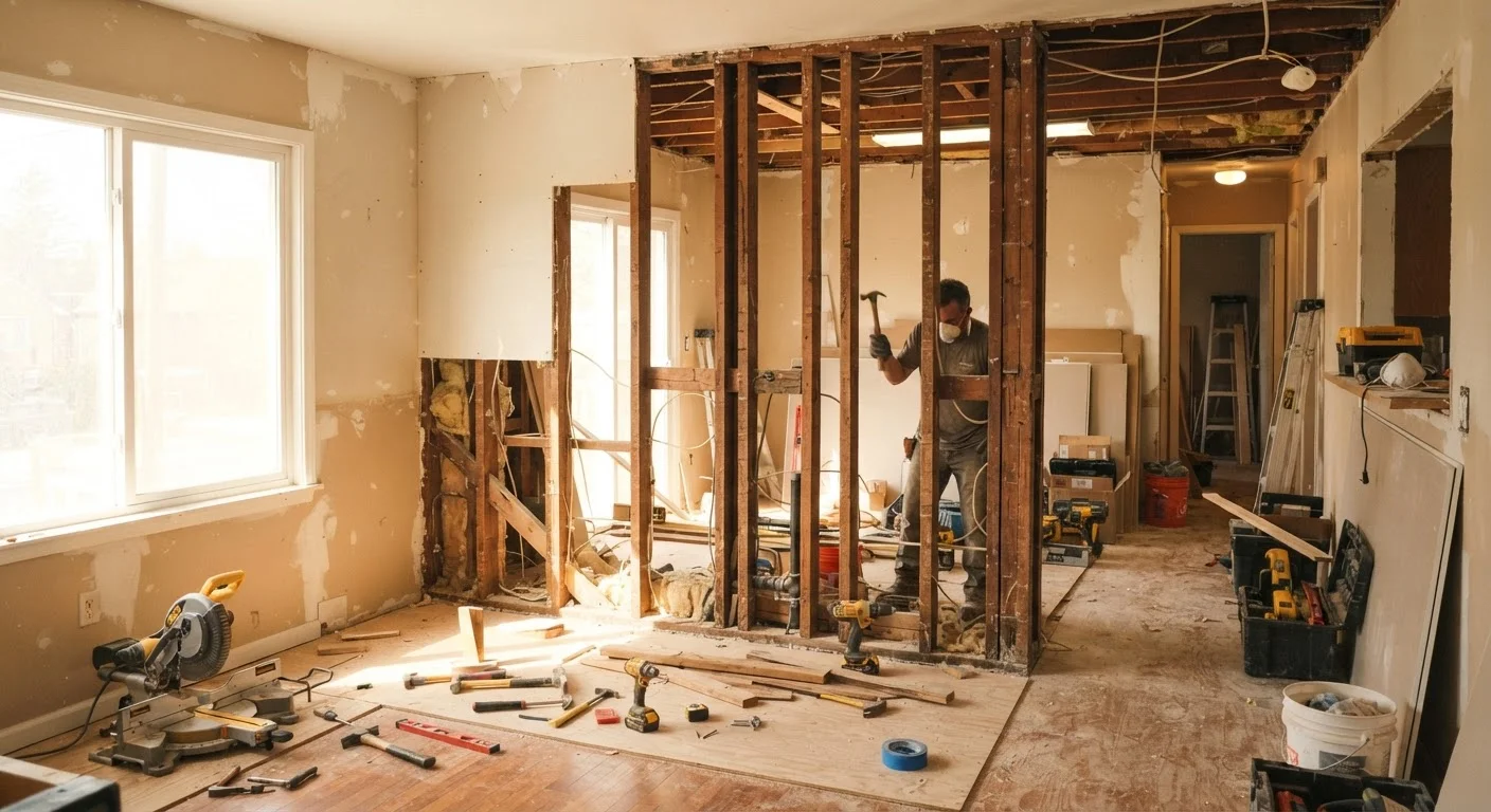 Load-Bearing Walls: What Every Homeowner Should Know Before Picking Up a Sledgehammer