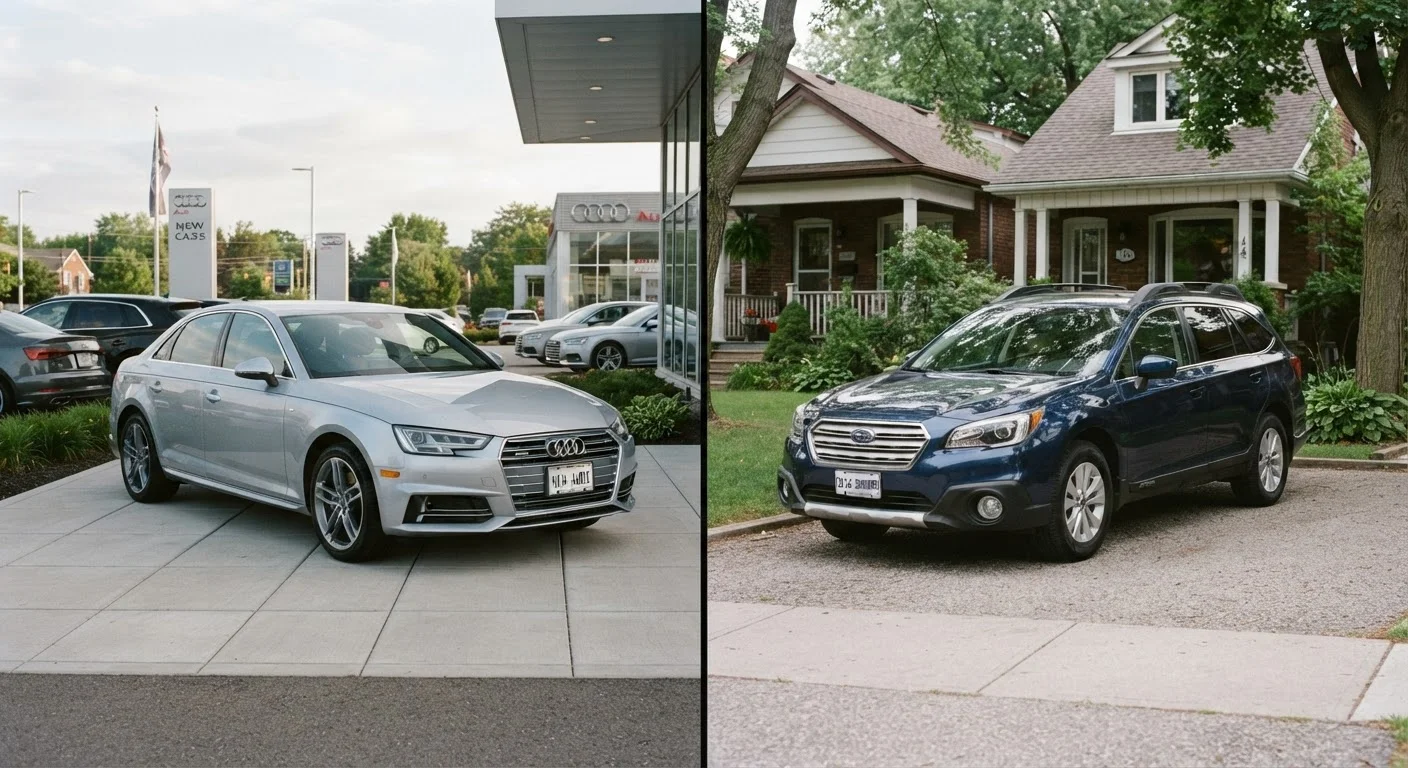 New Car vs. Used Car: What the Price Gap Actually Tells You
