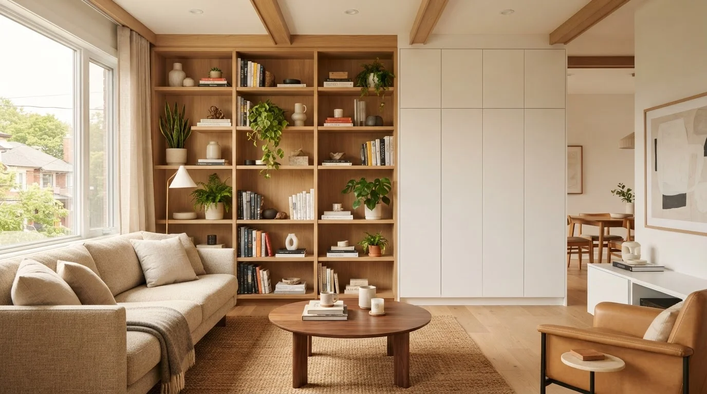Open Shelving vs. Closed Cabinets in Living Spaces