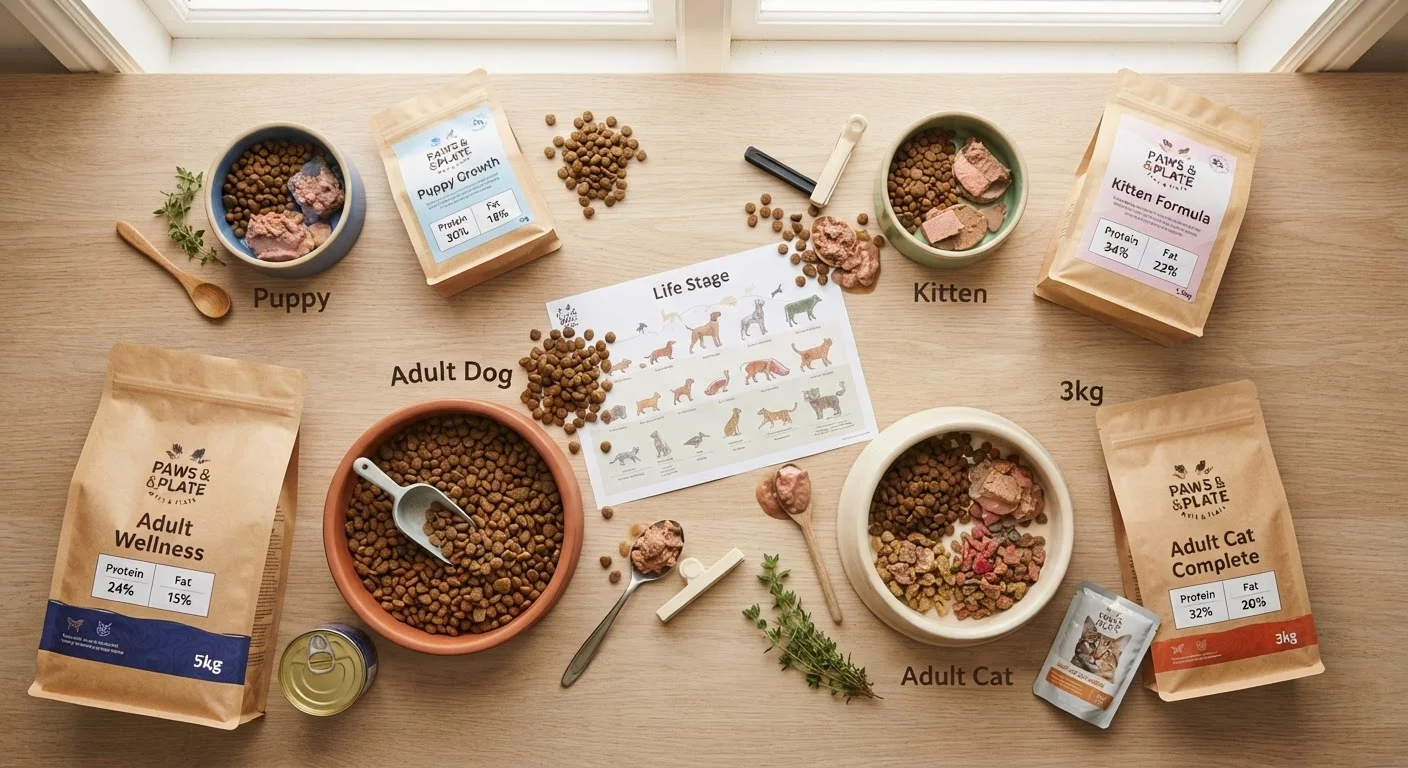 Pet Food Nutrition From Puppyhood to Senior Years