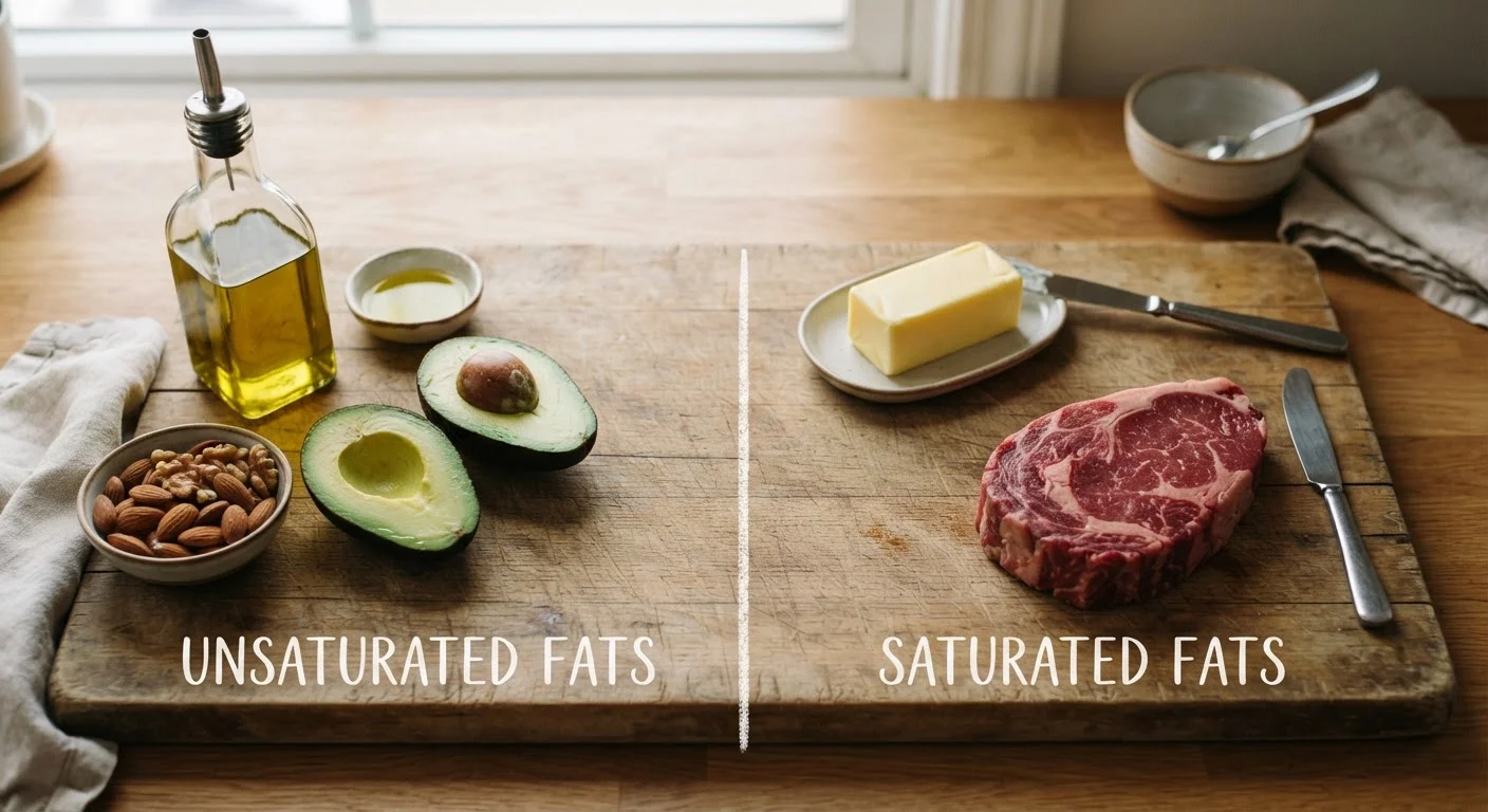 Saturated Fat vs. Unsaturated Fat: Why the Distinction Matters for Heart Health