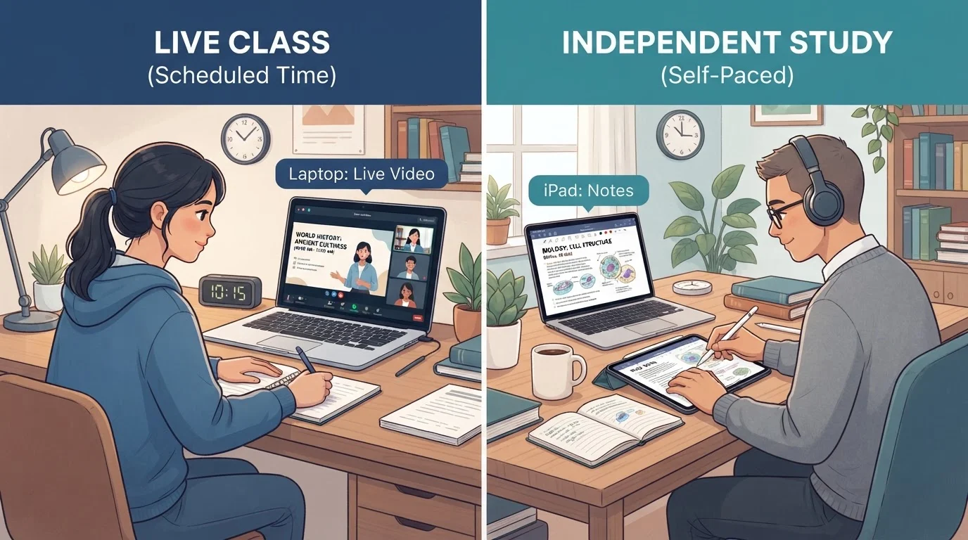 Synchronous vs. Asynchronous Online Courses: Choosing the Right Format for Your Life