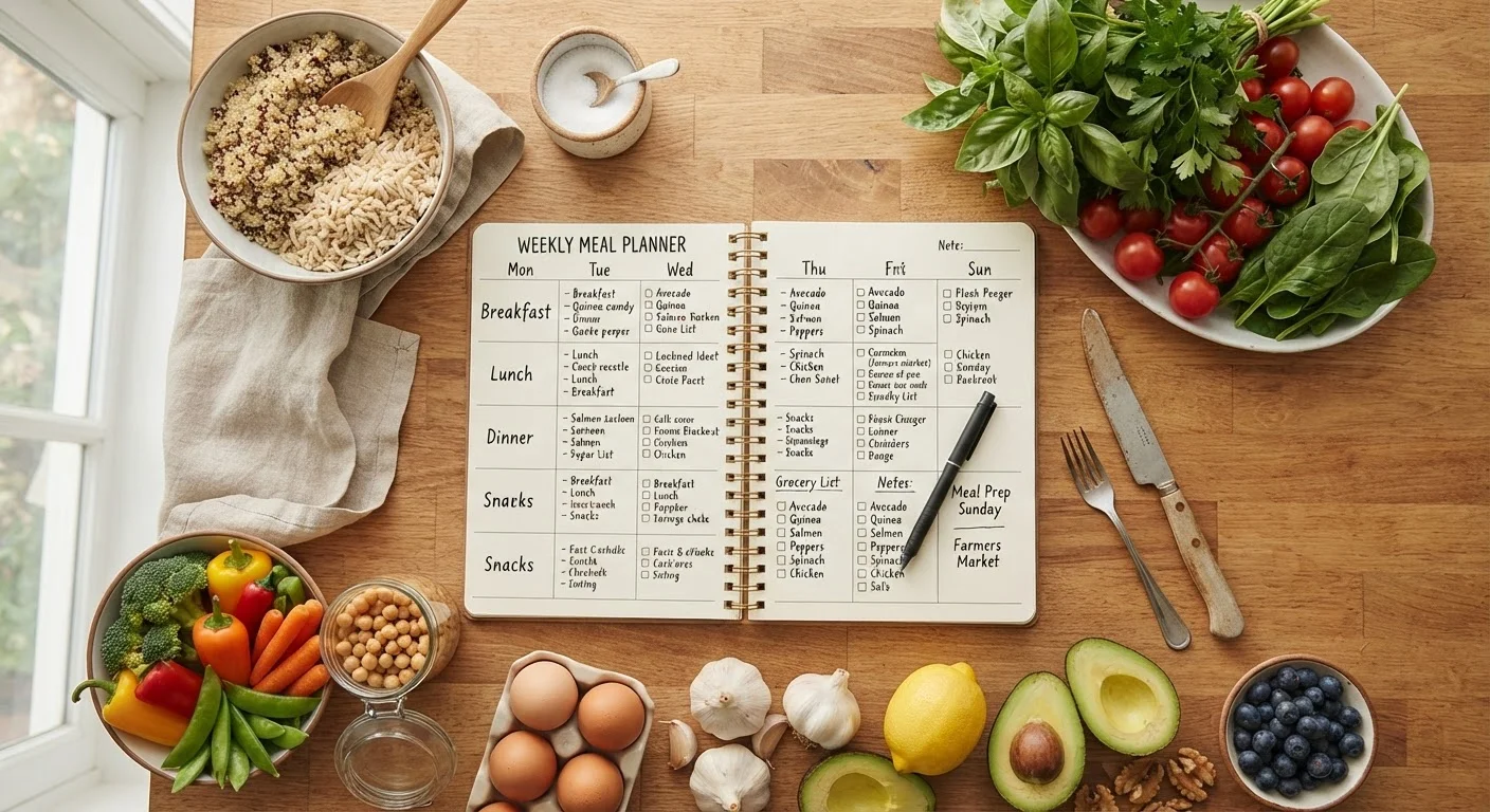 Weekly Meal Planning: Building a Routine That Supports Consistent Nutrition