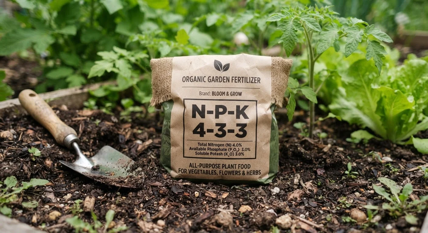 What Garden Fertilizer Labels Actually Tell You
