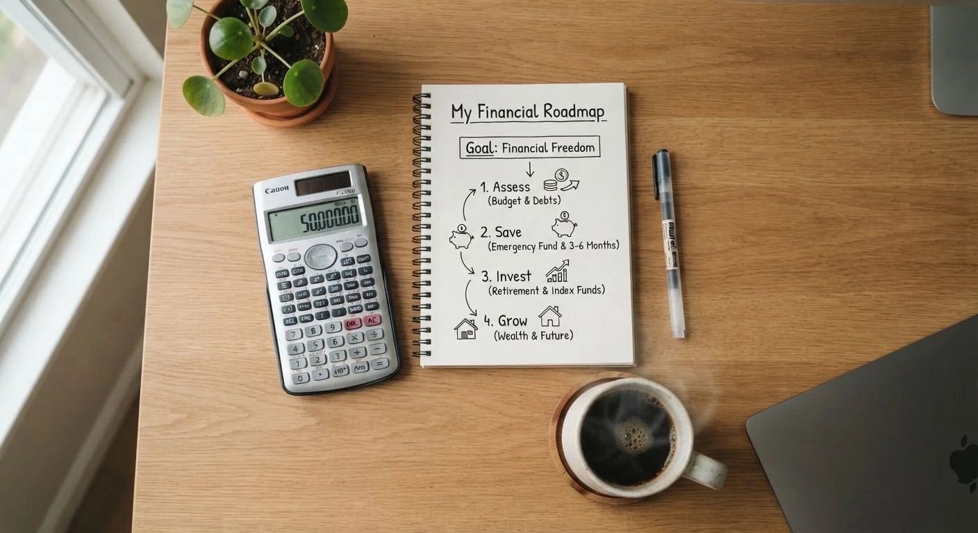 Your First Financial Plan: A Roadmap from Zero to Stability